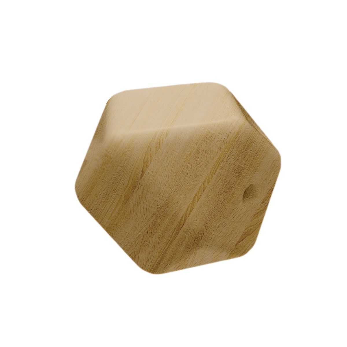 Poligoni in Legno Naturale per Catenelle e Accessori Neonato