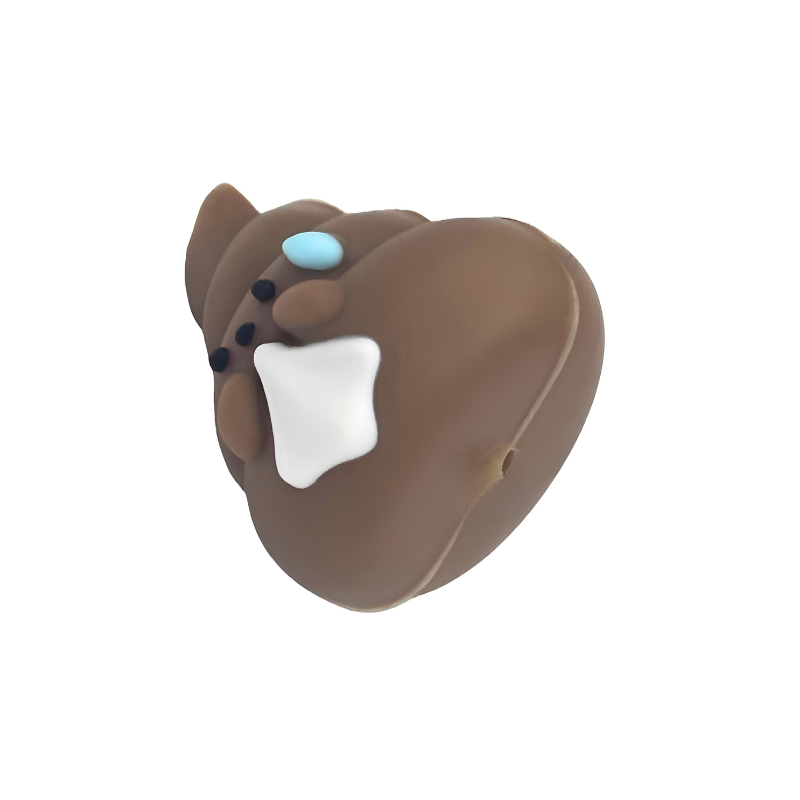 Cacca 3D in Silicone 19x18mm