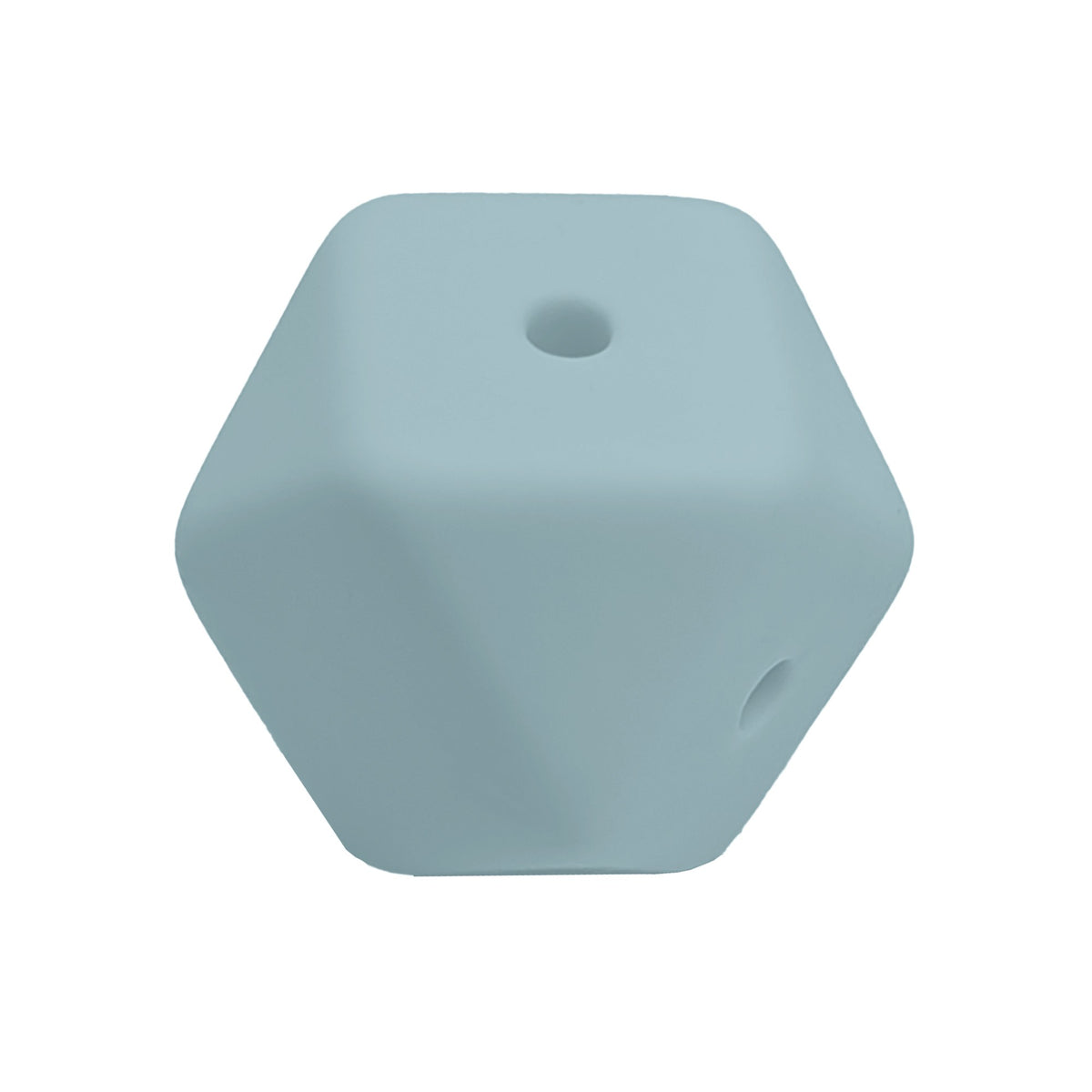 perlina cubo sfaccettato 4 fori separatore in silicone alimentare Polvere