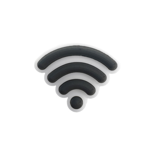 formina in silicone per dentizione perlina Logo Wi-Fi - 24x24mm