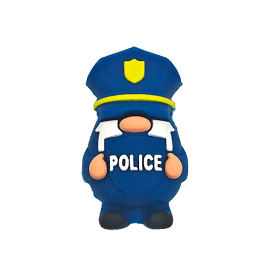 Police 3D in Silicone 31x19x16mm