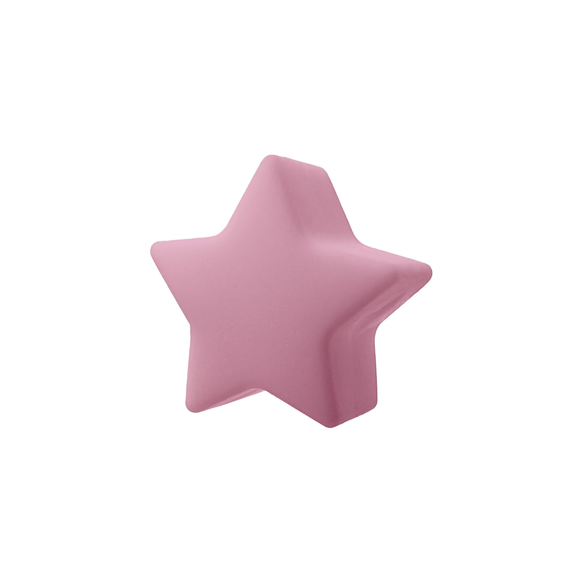 perlina stellina separatore in silicone alimentare Rosa